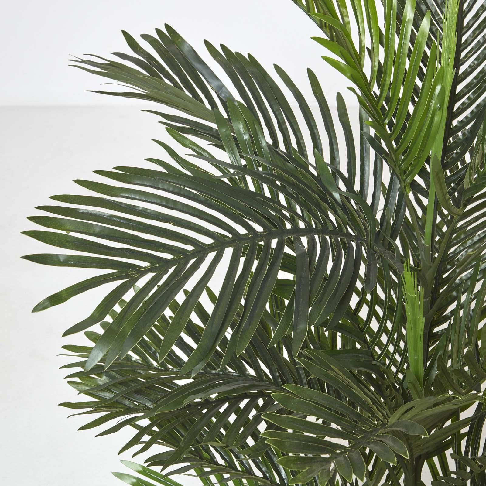 Multi Stem Green Palm Tree In Pot | 120cm | Green