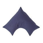Egyptian Cotton V Shaped Pillowcase 200 Tc | V Shape | Navy Blue
