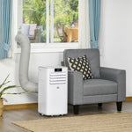 HOMCOM 7000 Btu Mobile Air Conditioner Indoor Portable Ac Unit