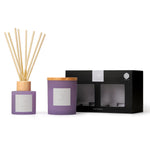 Frosted Decadence Candle & Diffuser Gift Set –  Lemon & Lavender