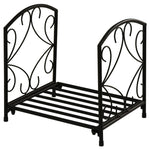 Small Log Rack W/ Side Scrolls