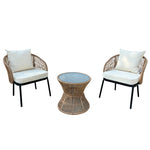 Florent Patio Bistro Set | Natural