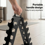 Centra Dumbbell Rack Stand Steel A-frame Home Gym Weight Storage Holder 180lb