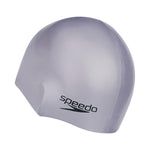 Unisex Adult 3d Silicone Swim Cap | One Size | Silver