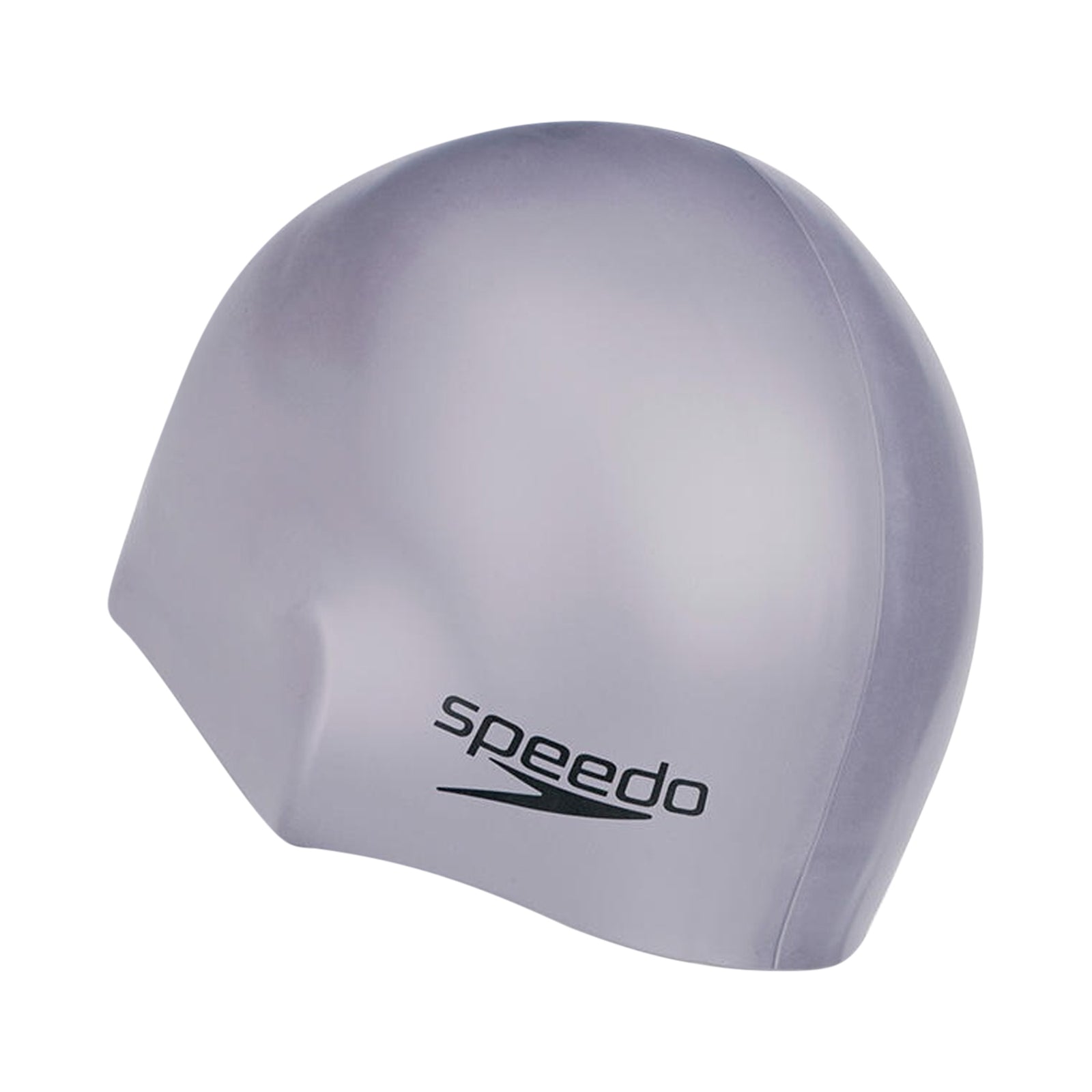 Unisex Adult 3d Silicone Swim Cap | One Size | Silver