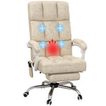 Massage Office Chair Desk Heat | Beige