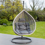 Oakley Swing Egg Pod Chair | One Size | Dark Grey