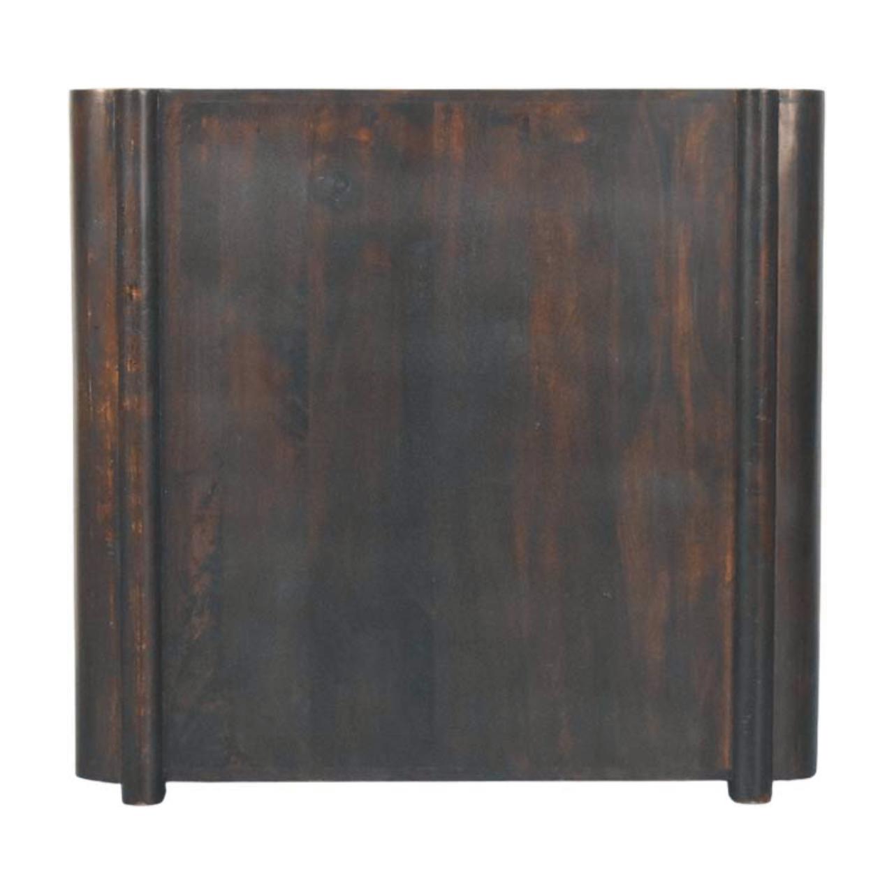 Havana Weave 3 Drawer Chest, Brown