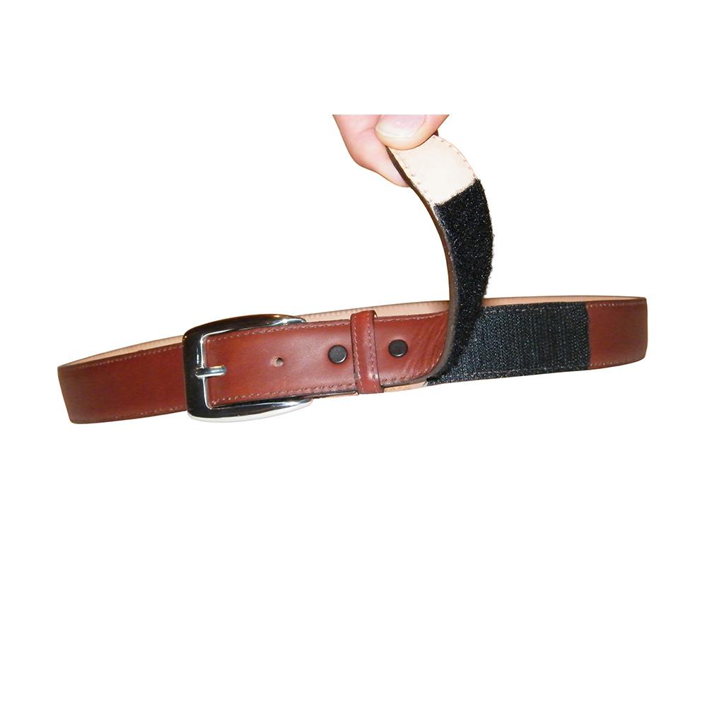 Ablebelt, Genuine Black Leather, Med, Easy Fastening