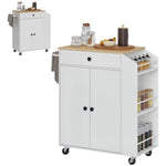 Kitchen Island, 3-tier Spice Rack