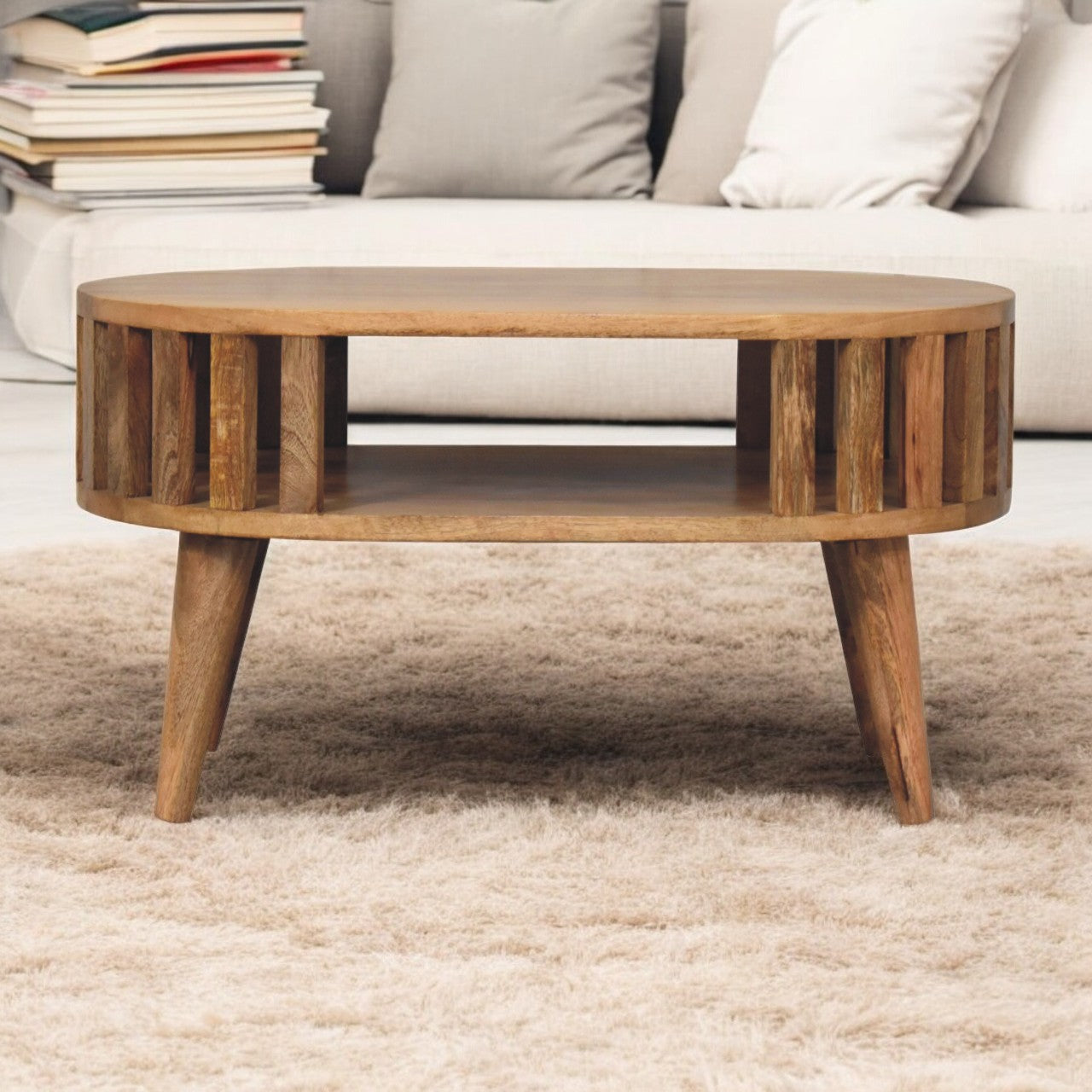 Solid Wood Mini Ariella Coffee Table