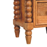 Barley Twist 2-drawer Bedside