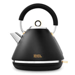 Accents Pyramid Traditional Kettle - 1.5l Capacity | Black