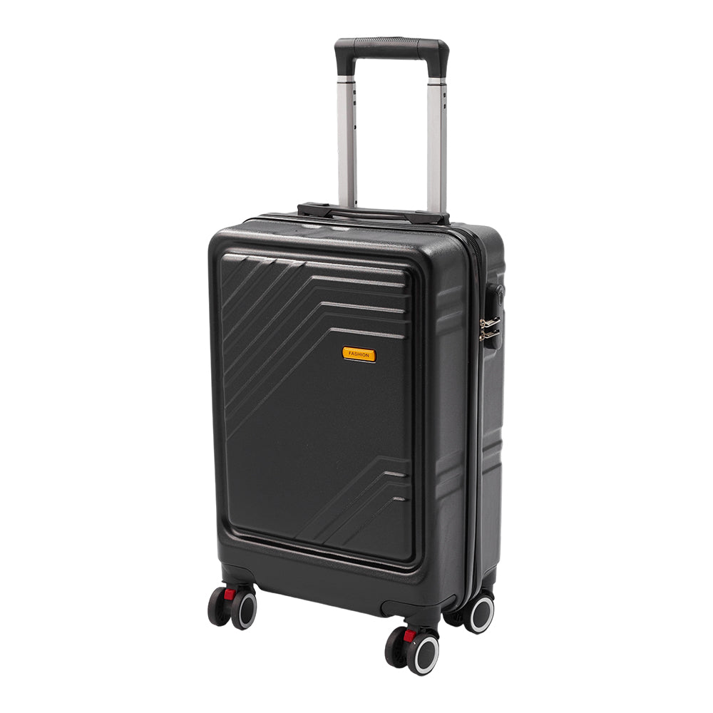 20"suitcase With Combination Lock | Black