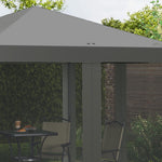 Heavy Duty Pop Up Gazebo With Removable Mesh Sidewall