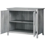 Wooden Garden Shed Tool Cabinet 110 X 60 X 88.5 Cm