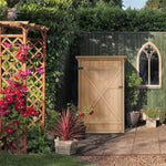 Garden Shed Outdoor Tool Storage With 2 Shelve | Natura