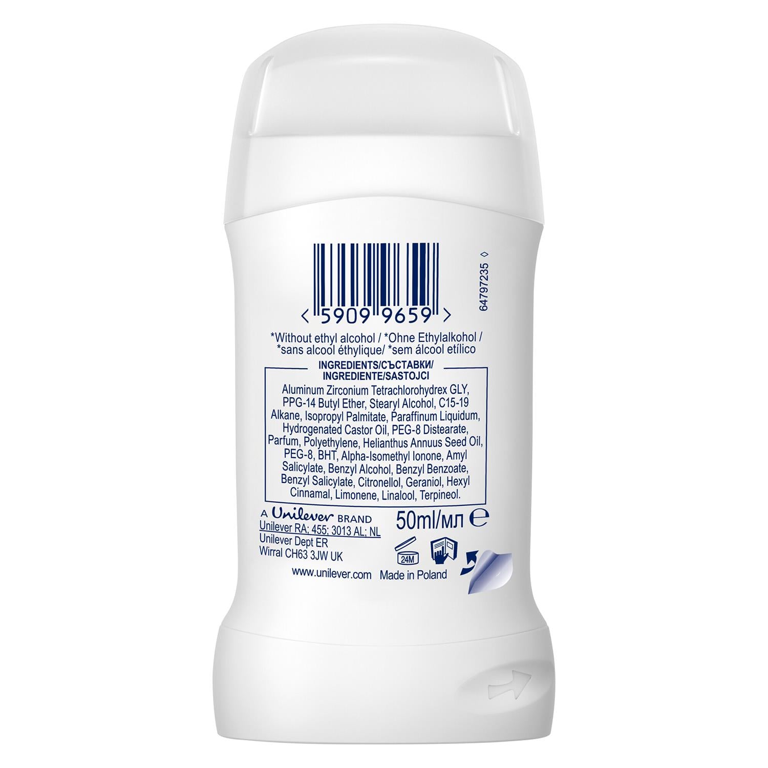 Women Classic Fresh Anti-perspirant Deo Stick W/ 48h Protection 50ml, 3 Pk