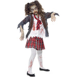 Zombie School Girl Child Costume | Age 13-14