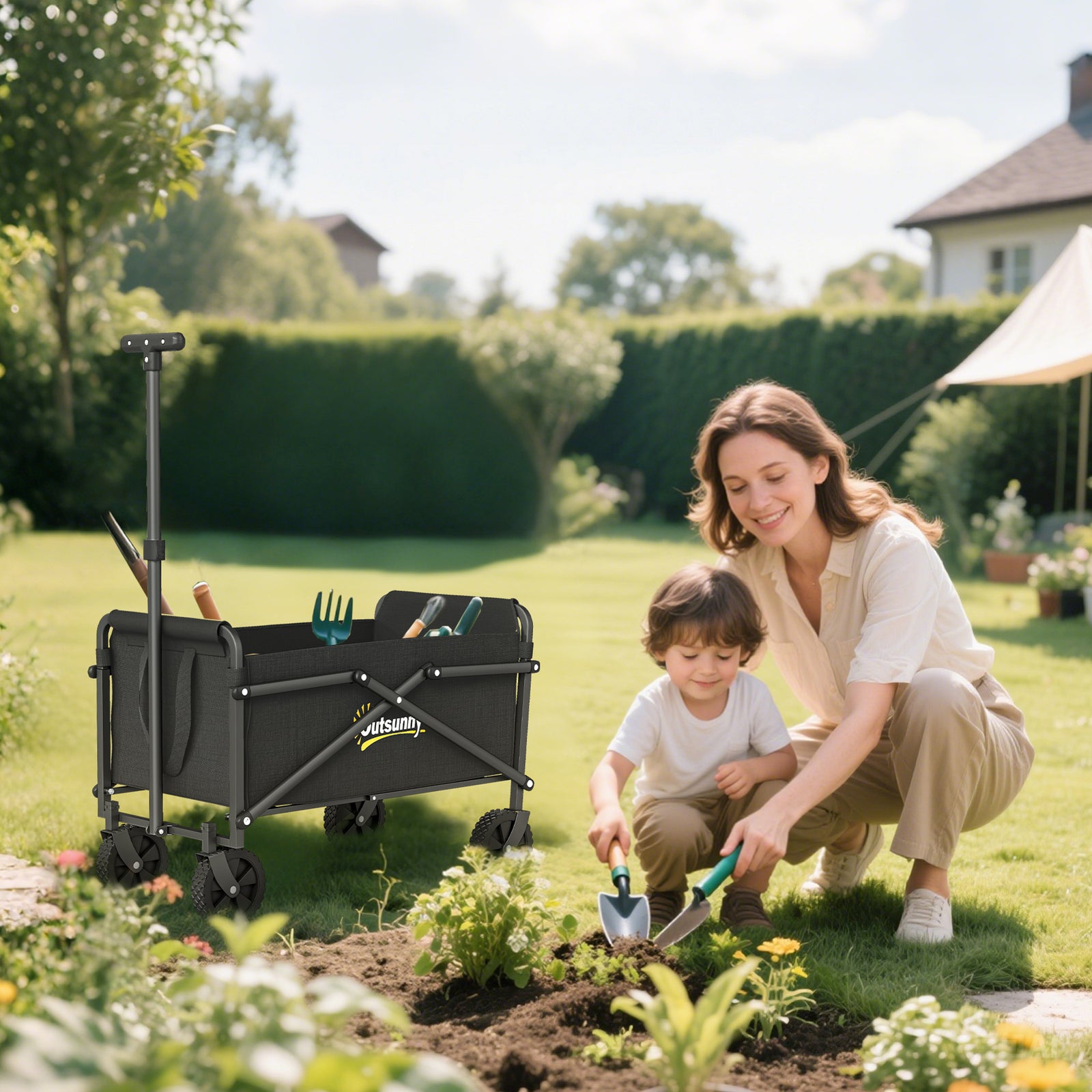 41l 60kg Heavy Duty Folding Festival Trolley