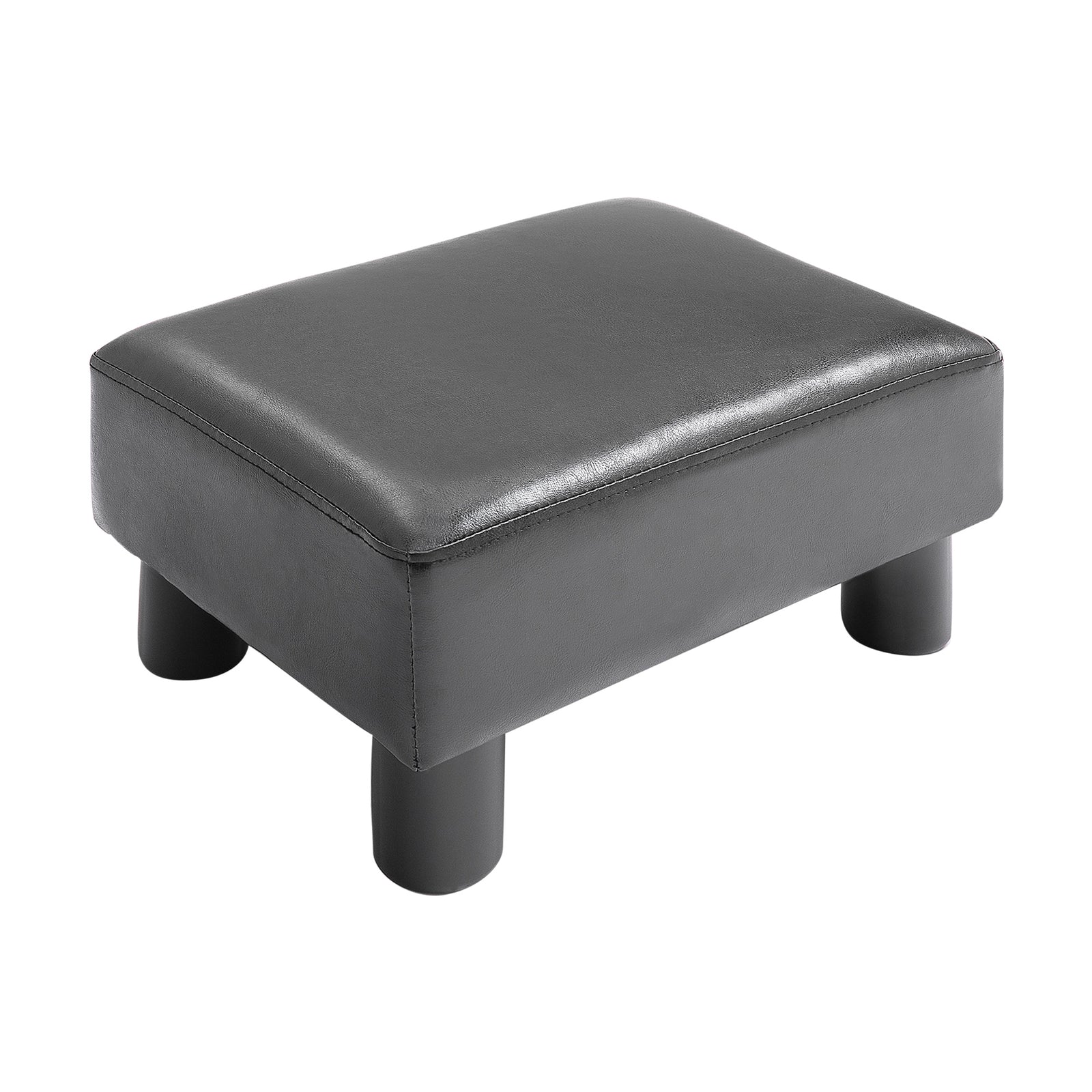 Ottoman Footrest Seat Chair Footstool Small Pu Leather