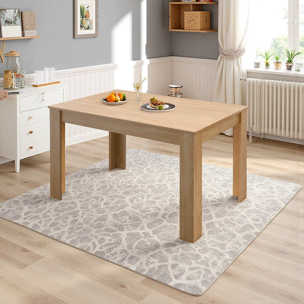 Rectangular Wooden Dining Table 120cm W X 80cm D X 74cm H