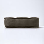 Faux Suede Dining Chair Booster Cushion | 40cm x 40cm | Grey