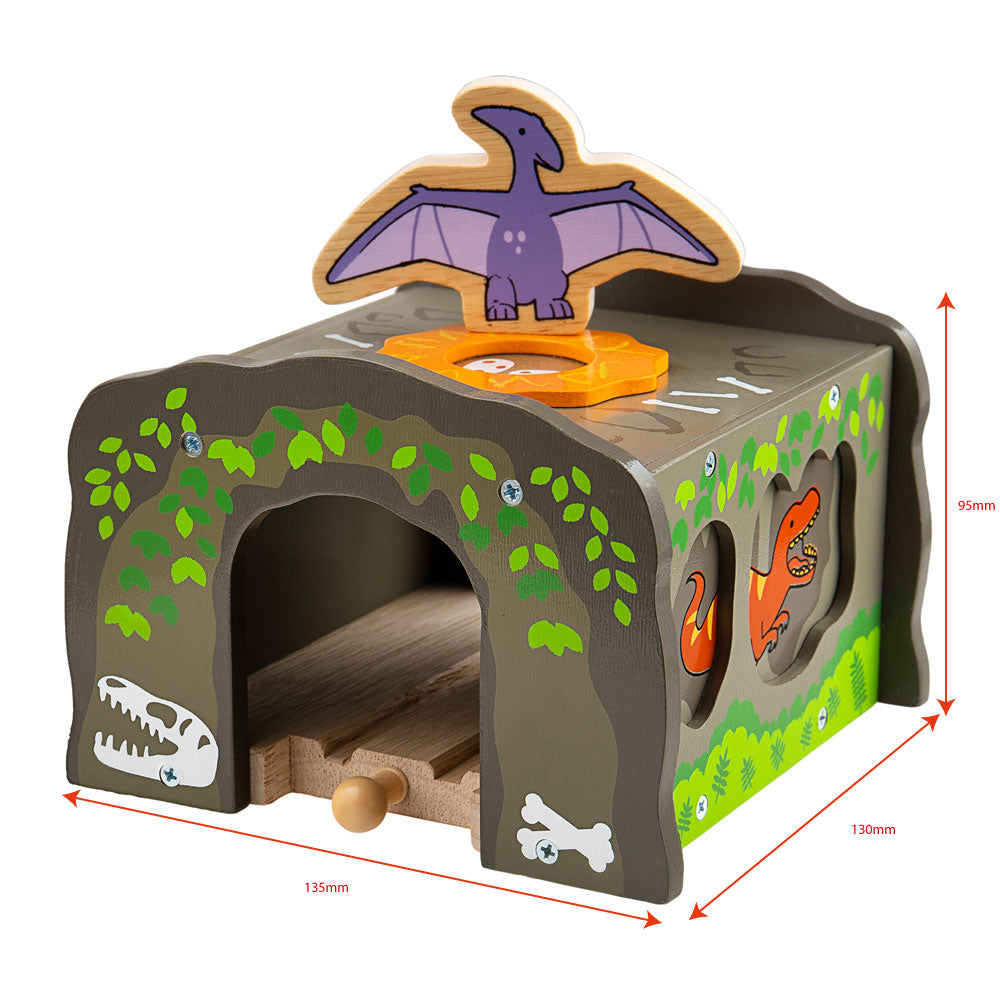 T-Rex Tunnel for Wooden Dinosaur Train Set