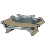 60cm Cat Scratching Board With Catnip, Cardboard Scratcher Lounger Bed