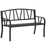 Metal Loveseat Outdoor Furniture