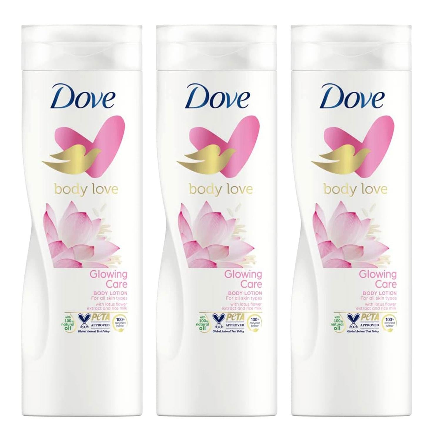 Nourishing Secrets Body Lotion, Restoring Or Glowing Ritual, 3x 400ml