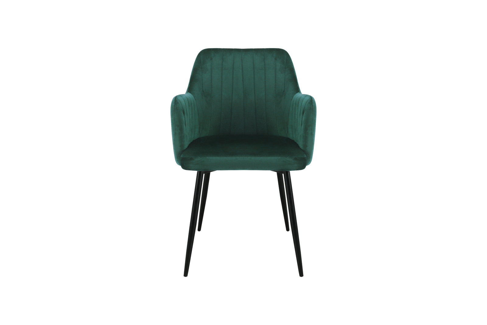 San Diego Marble Top Dining Table With Charlotte Velvet Chairs | Green