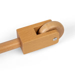 Wooden Hobby Horse With Wooden Wheels & Handles, 84cm Tall