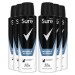 Multi Pack Alcohol Free Men Motion Sense Body Spray Deodorant, 250ml, 6pk | 6
