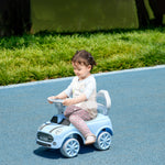 Ride On Car Foot To Floor Sliding Car W/ Air Horn | Blue