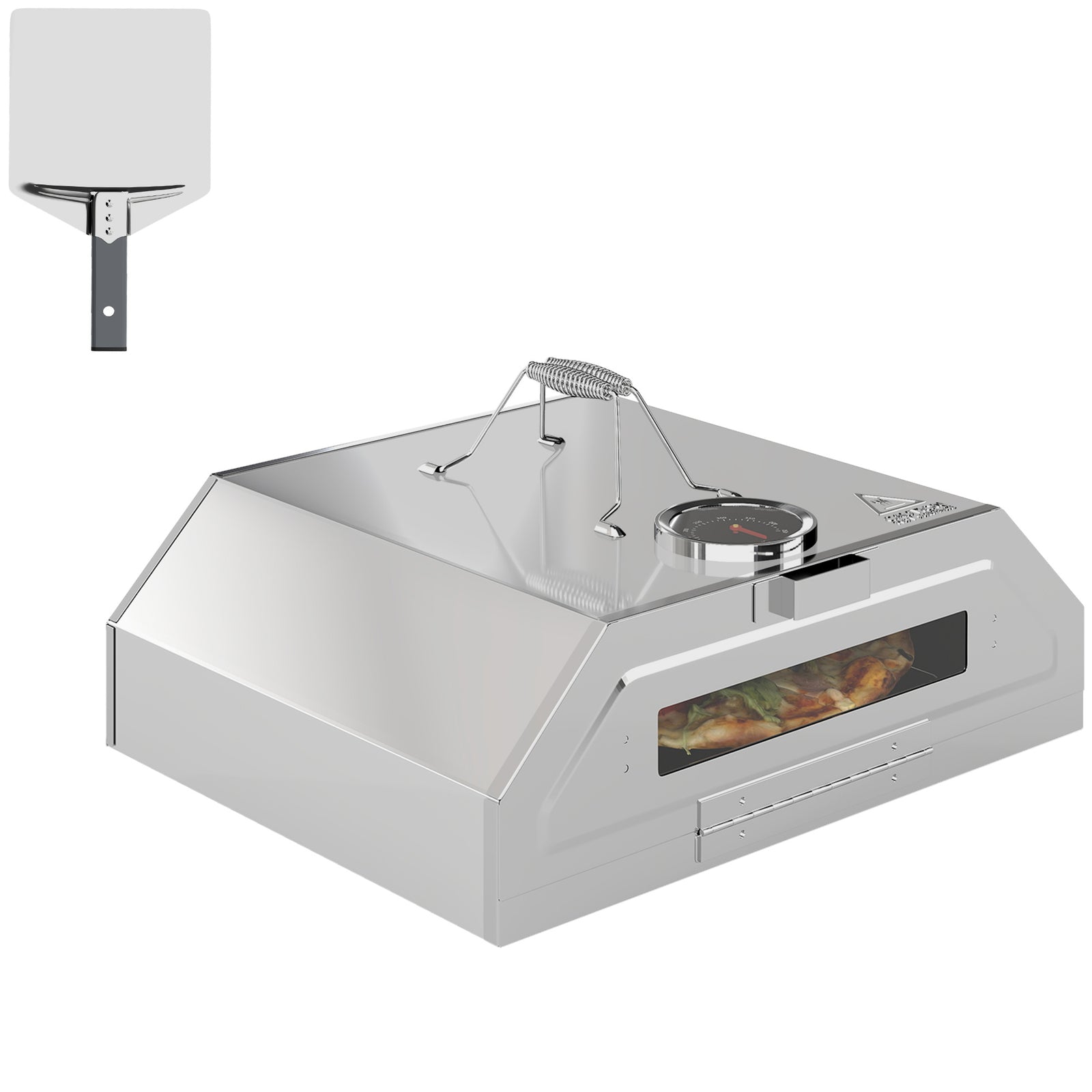 8" Portable Bbq Pizza Oven