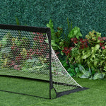 Football Goal Net Folding Outdoor With All Weather 6ft X 3ft | Black