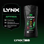 Limited Edition Fifa Africa 3in1 Body Wash 12h Refreshing Fragrance 225ml, 18 Pk | Set of 18