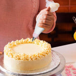 Haven Hilly's Kitchen Piping Bag With 5 Nozzles Double Pastry Pocket Cakes Decoration