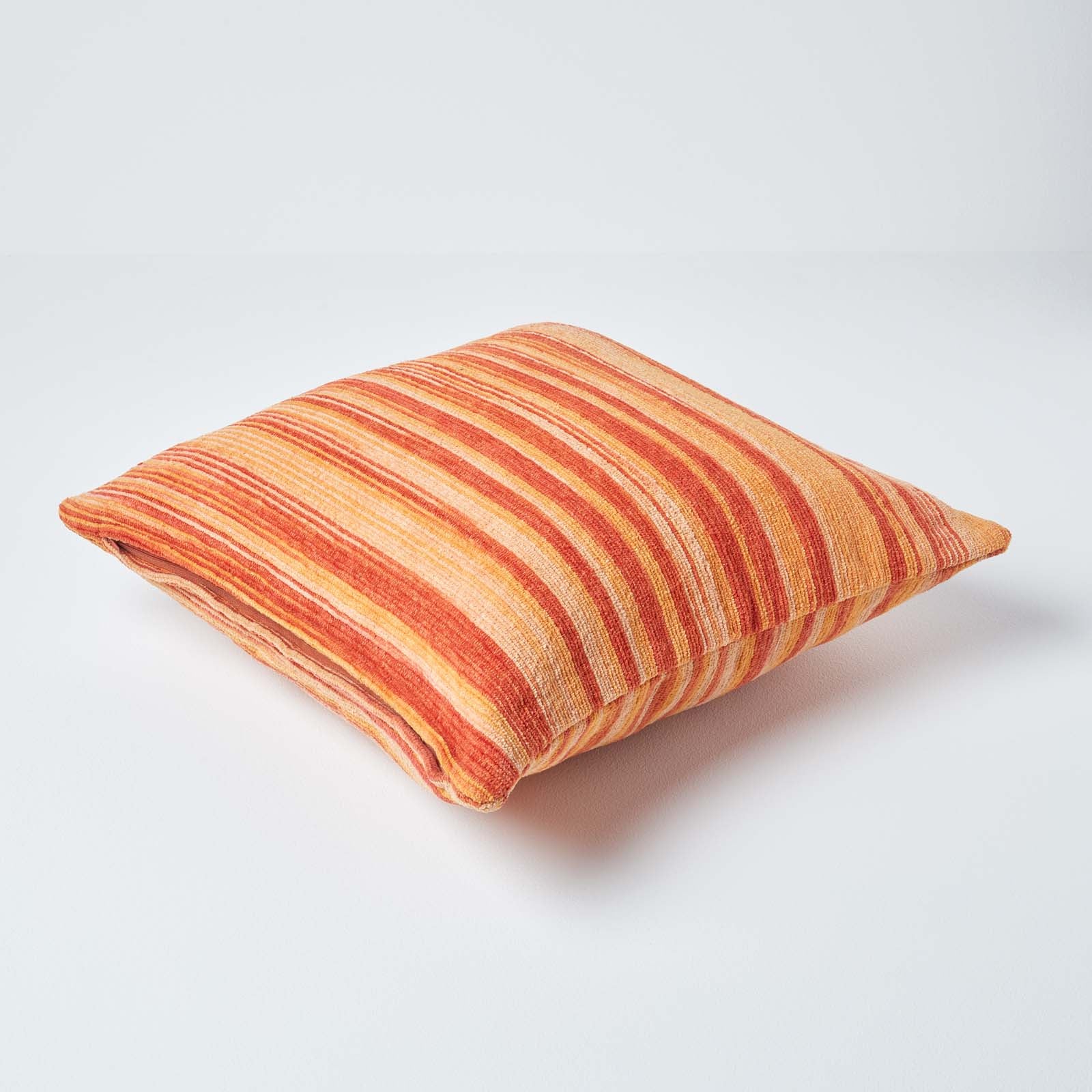 Cotton Chenille Tie Dye Cushion Cover | 60cm x 60cm | Rust