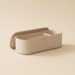 Bathroom Organiser Storage Box Freestanding Alife Collection | Light Grey