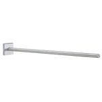 Chrome Fixed Towel Rail Wall Mounted Bathroom Storage | Brushed Chrome