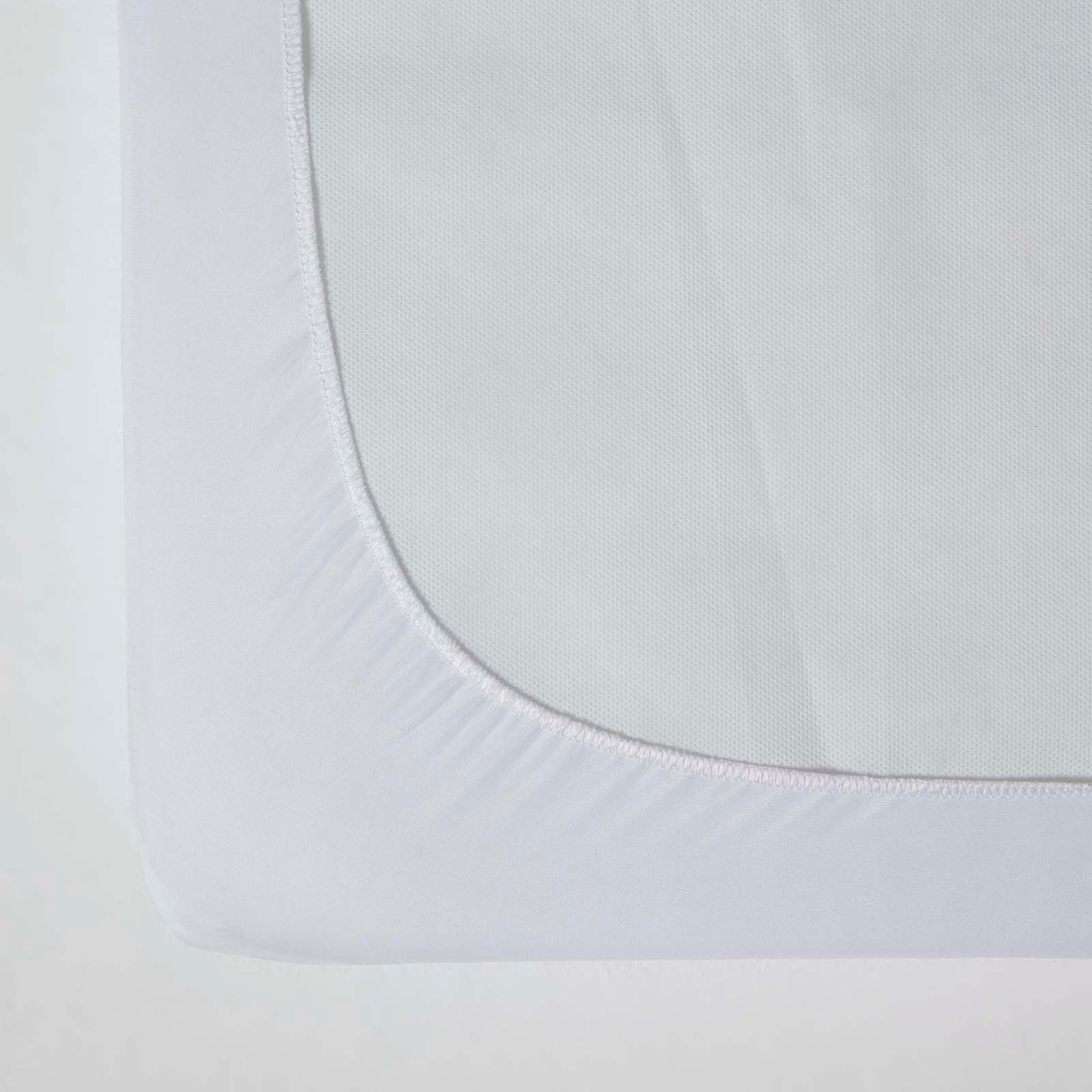 Cot Bed Terry Towelling Waterproof Mattress Protector, Pack Of 2 | 70 x 140cm | White