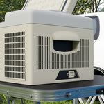 16l Car Refrigerator Fridge Freezer, 12/24v Dc | Khaki