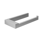 Toilet Roll Holder, Silver Gloss Wall-mounted 8,5 Cm Collection The Grid