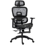 Ergonomic Office Chair Swivel Computer Chair With 3d Armrest | Black