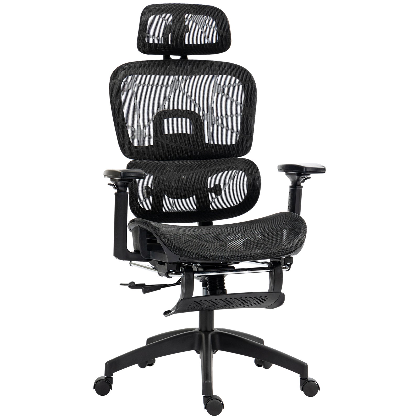 Ergonomic Office Chair Swivel Computer Chair With 3d Armrest | Black