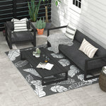 Reversible Rug W/ Carry Bag 182x274cm Grey
