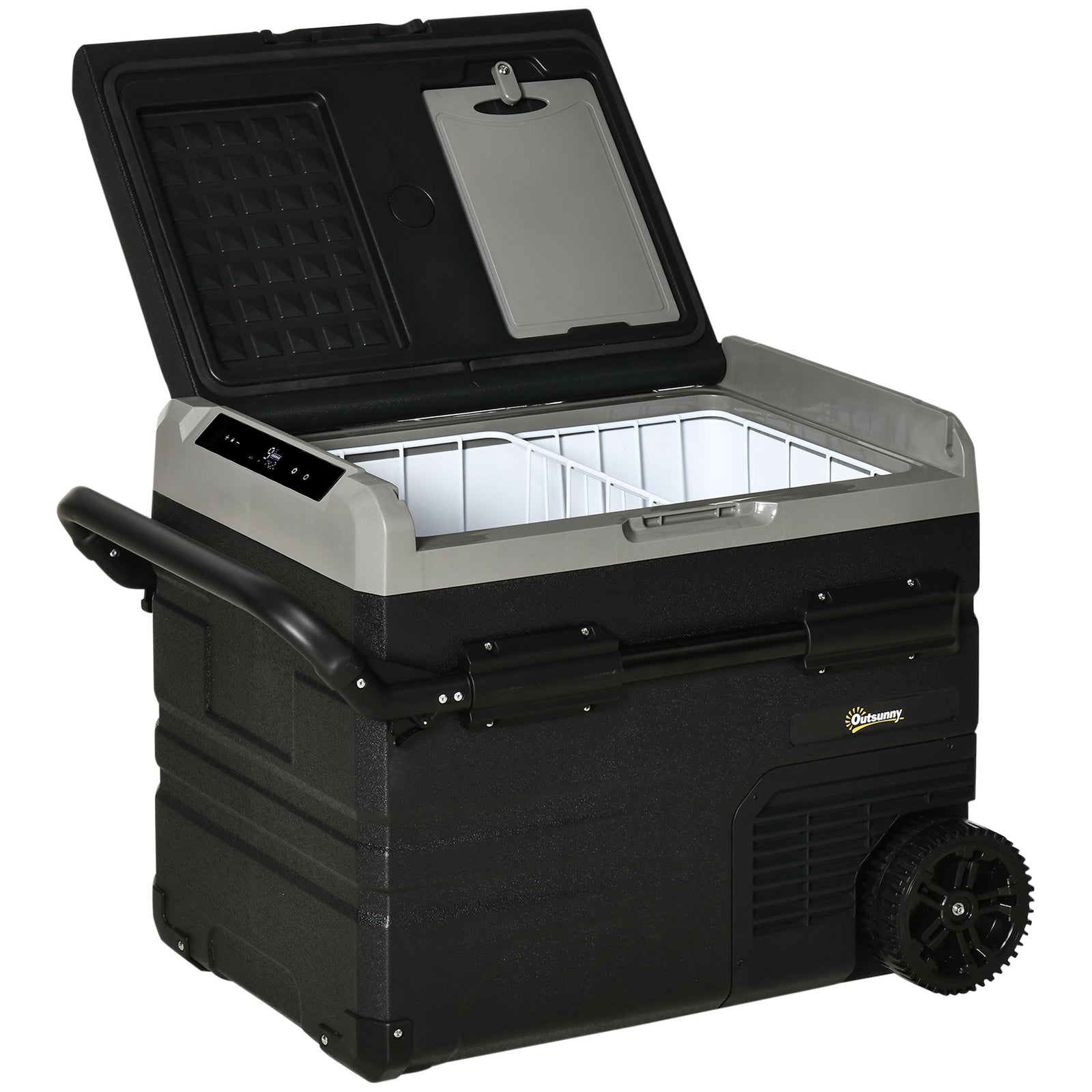 Car Refrigerator 12v Portable Freezer W/ Inner Led Light