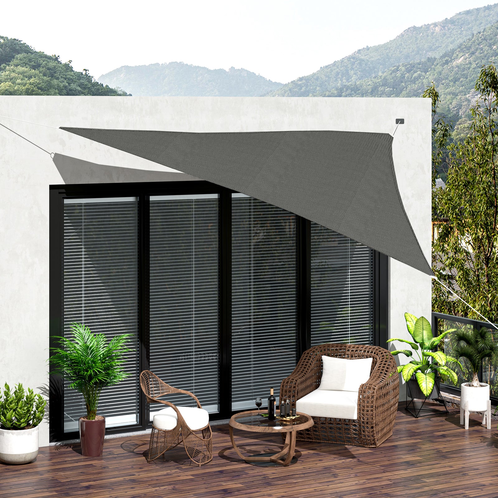 Triangle Sun Shade Sail | Large